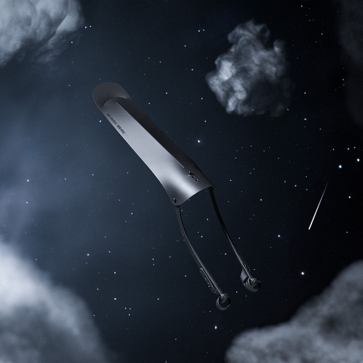 Ass Savers Win Wing 2 Gravel Rear Mudguard with Black Wishbone Technology - Korvel