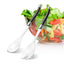 Ensemble de Cuillères et Fourchettes à Salade en Acier Inoxydable Premium - 10"