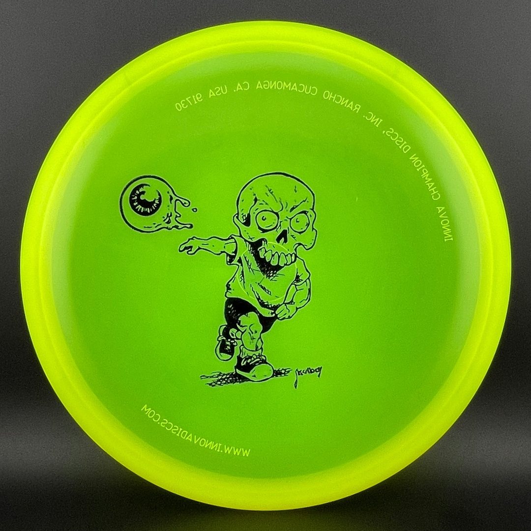 Quantum Omega 4 - Putter de Disc Golf X-Out par Skull Boy