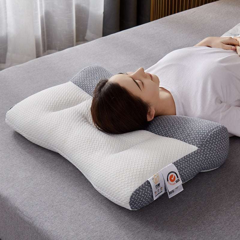 New traction Japanese orthopedic anti arch hotel exclusive luxury bag neck protection space memory pillow - Korvel