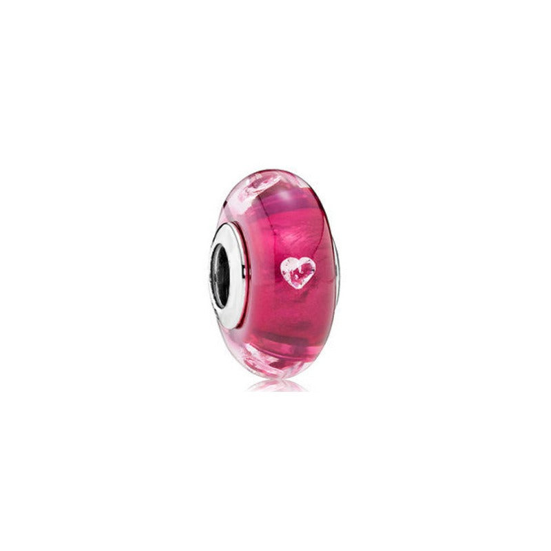 Platinum Di Love Rainbow Glass Beads for DIY Projects