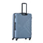 3 Piece Lightweight Luggage Set with Spinner Wheels - Blue