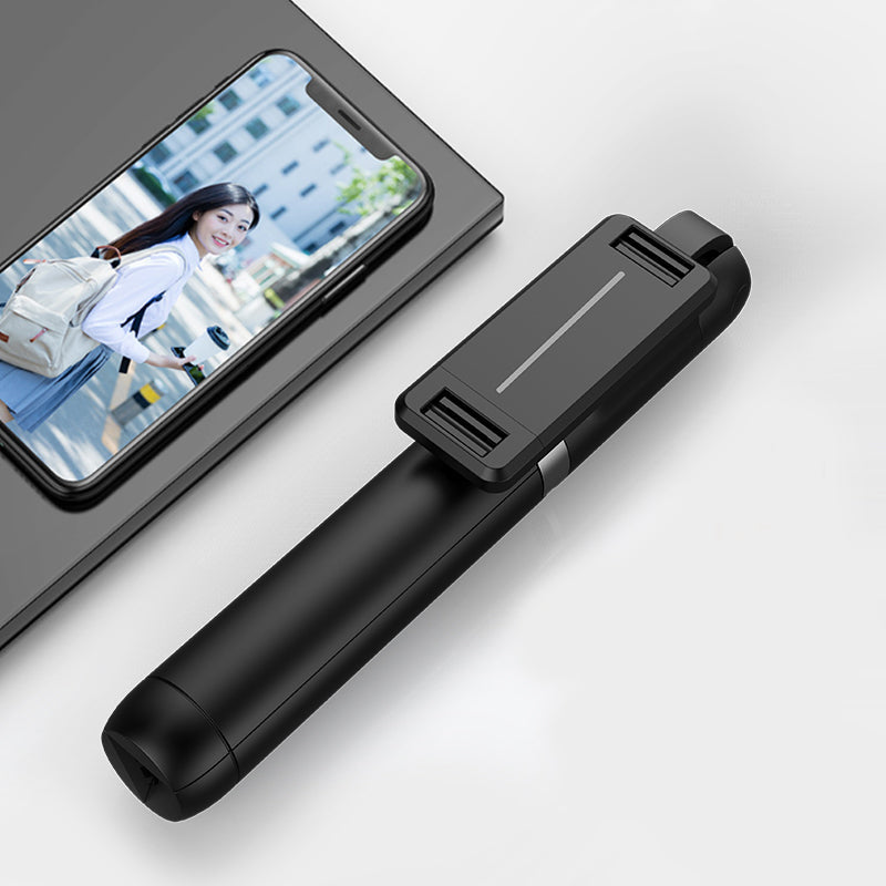 Multifunctional Integrated Bluetooth Selfie Stick Outdoor Vibrato Live Tripod Bluetooth Selfie Stick - Korvel