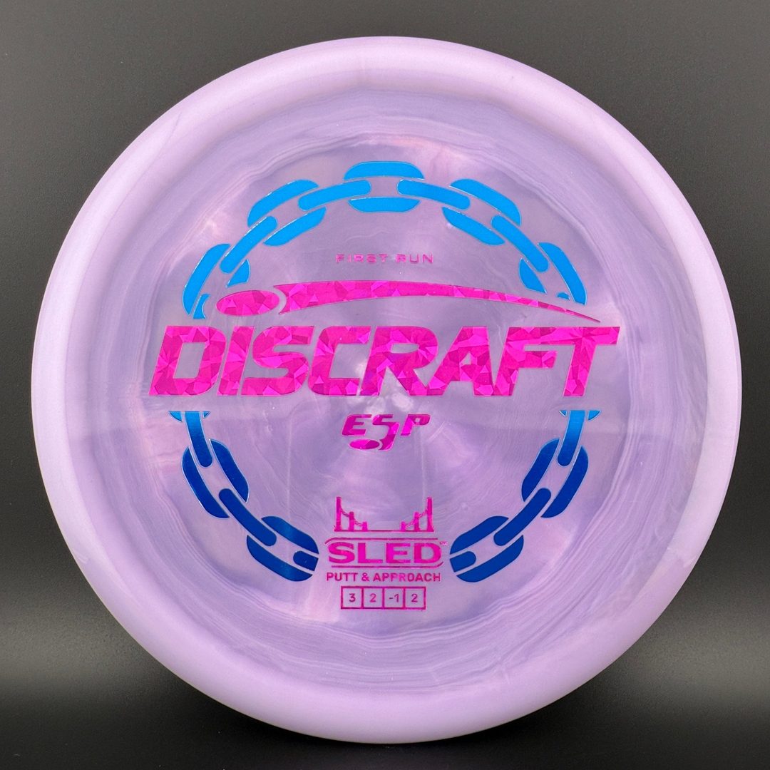 Discraft Swirl ESP Sled - Première Course Disque de Disc Golf