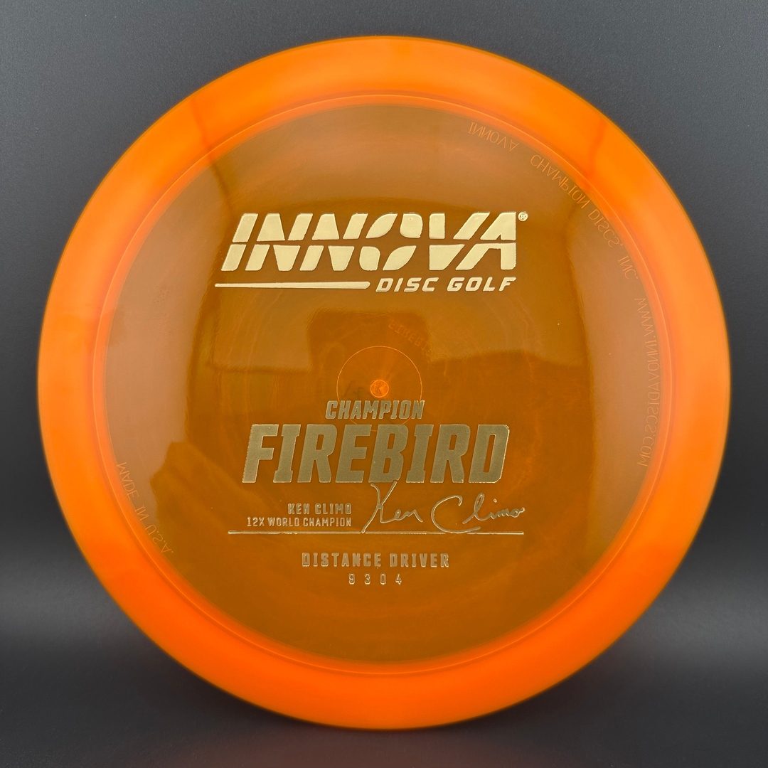 Champion Firebird - Disco de Firma de Ken Climo