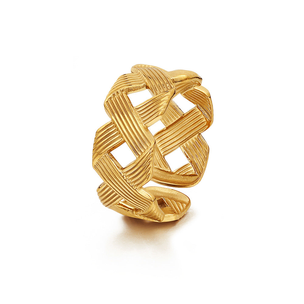 Personalized Trendy Ins Style Adjustable Ring for Women - Korvel