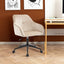 Velvet Office Desk Chair, Modern Home Desk Chair with Wheels , Vanity Chairs for Living Room, Bedroom,Study Room - Korvel