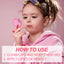 Bunny Lipstick, Easy Clean Lip Gloss Lip Oil Children's Play House Toy Lipstick - Korvel