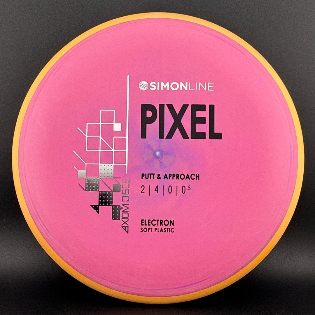 Soft Electron Pixel - Simon Line Disc Golf Putter