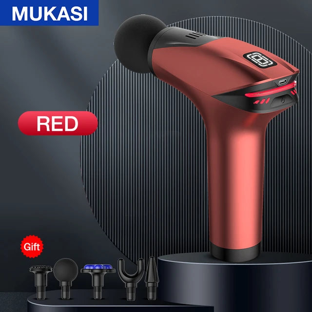 Icy Cold Compress Electric Massage Gun for Deep Tissue Relaxation