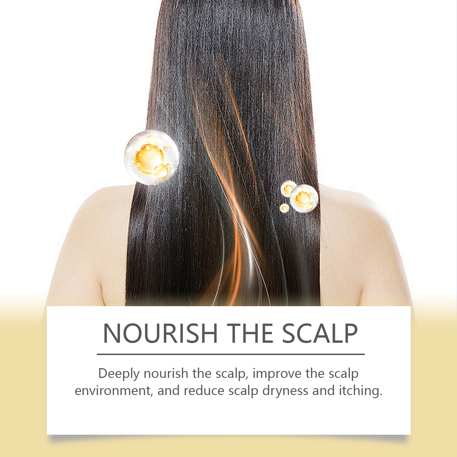 Hair Care Mist Nourishes Scalp, Moisturizes Hair And Shines Castor Oil Repair Spray - Korvel