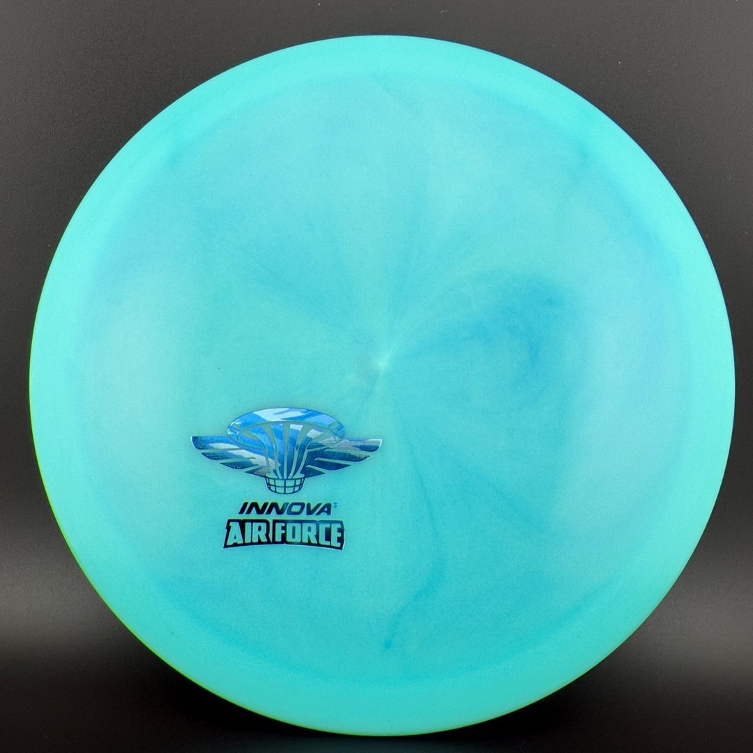 Color Glow Champion Eagle - Disco de Golf Driver con Sello de la Fuerza Aérea