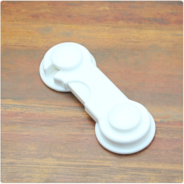5pc/lot Plastic Cabinet Lock Child Safety Baby Protection From Children Safe Locks for Refrigerators Baby Security Drawer Latches - Korvel