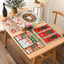 Christmas New Decorative Products Knitted Fabric Meal Mat Creative Knitted Meal Mat Tablecloth Elderly Tree Meal Mat - Korvel