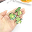 Quack Quack Enamel Pin Custom Frog Lotus Leaf Brooches Bag Lapel Pin Cartoon Animal Badge Jewelry Gift for Kids Friends - Korvel