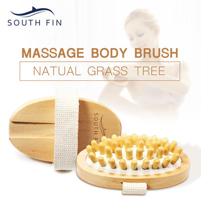 Hemu Massage Brush Handleless South Fin Body Massage Care Brush Body Brush - Korvel