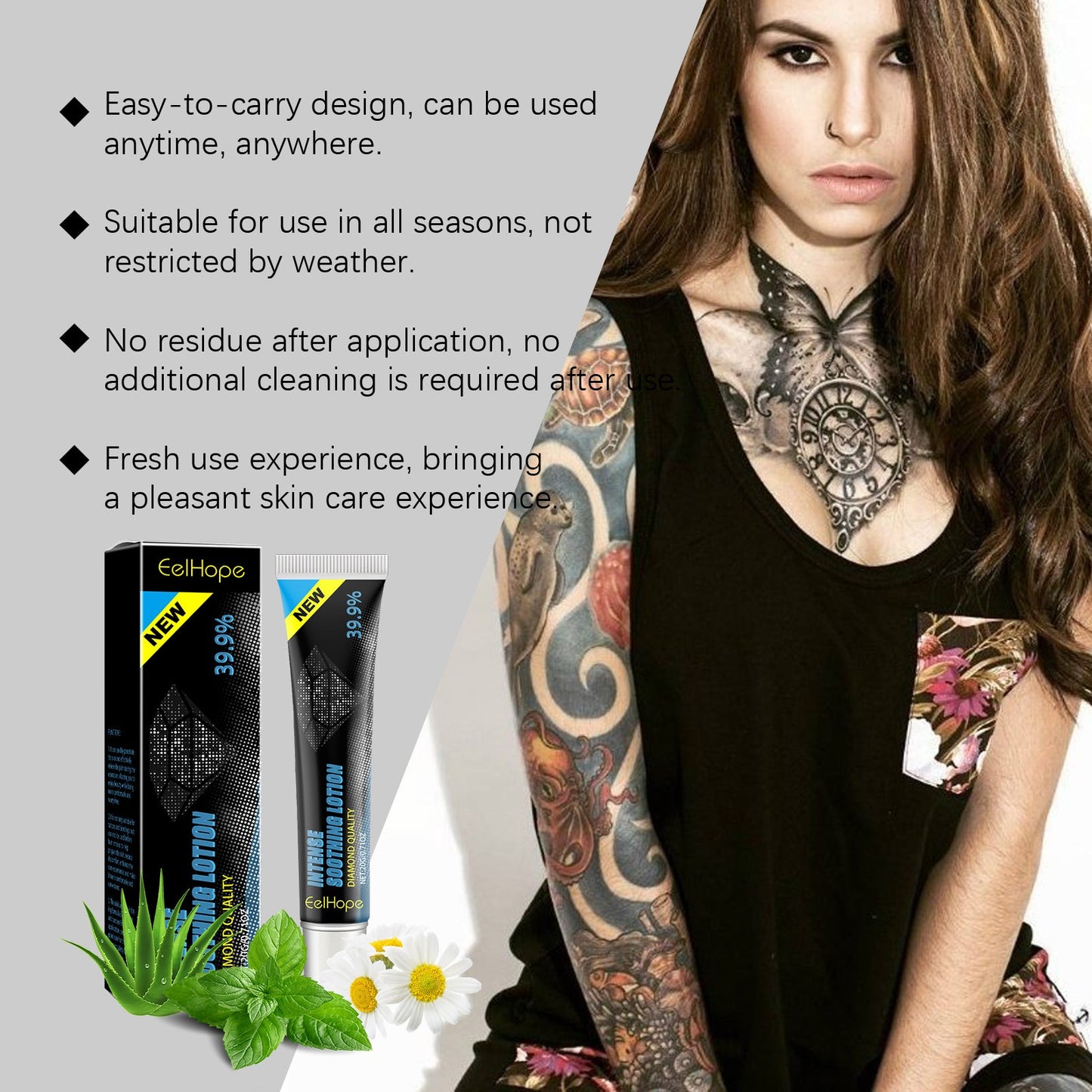 Premium Tattoo Care Cream for Skin Moisturization
