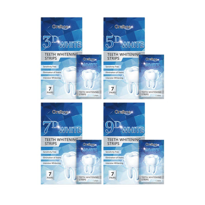 Brightening Tooth Strips, Refreshing Breath And Gently Cleaning Teeth Stains Brightening Tooth Care Strips - Korvel