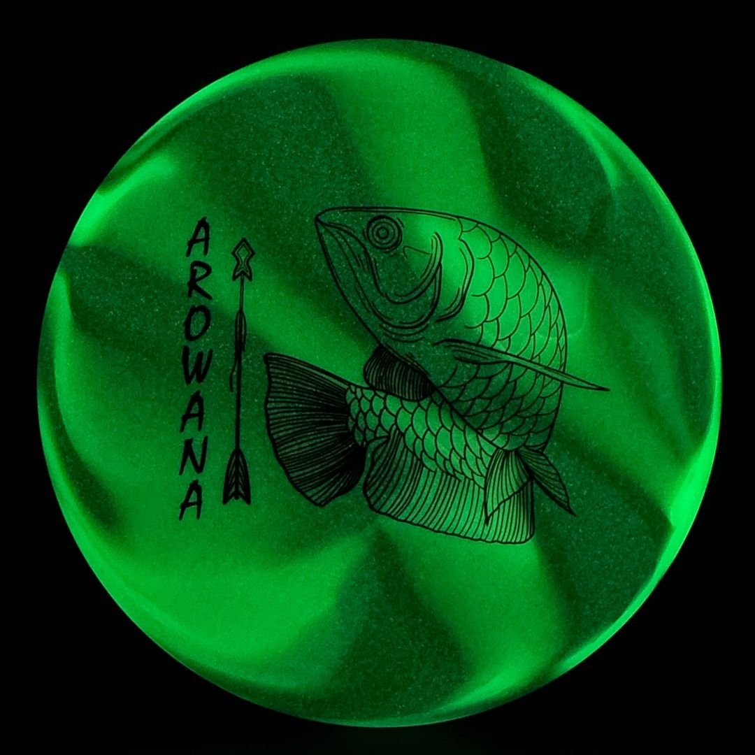 glO-G Arowana - Seafoam Disc Golf Putter