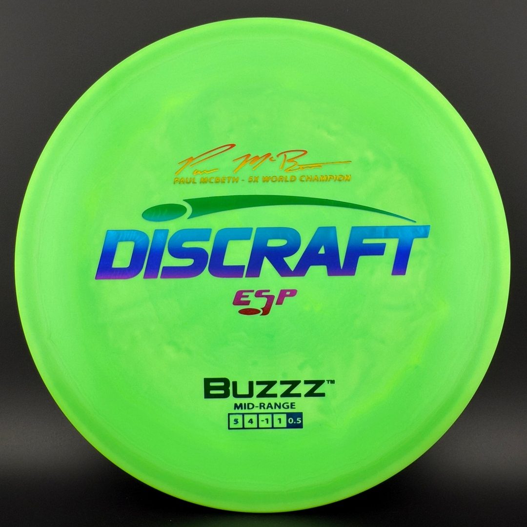 Swirl ESP Buzzz - Disco de firma de Paul McBeth