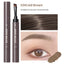 Waterproof Brown Grey Eyebrow Dyeing Cream Pencil Natural Lasting Non-smudge Setting Dye Eye Brow Pen with Brush Makeup Cosmetic - Korvel