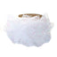 Solid color sequin flower wide edge girl style mesh headband - Korvel