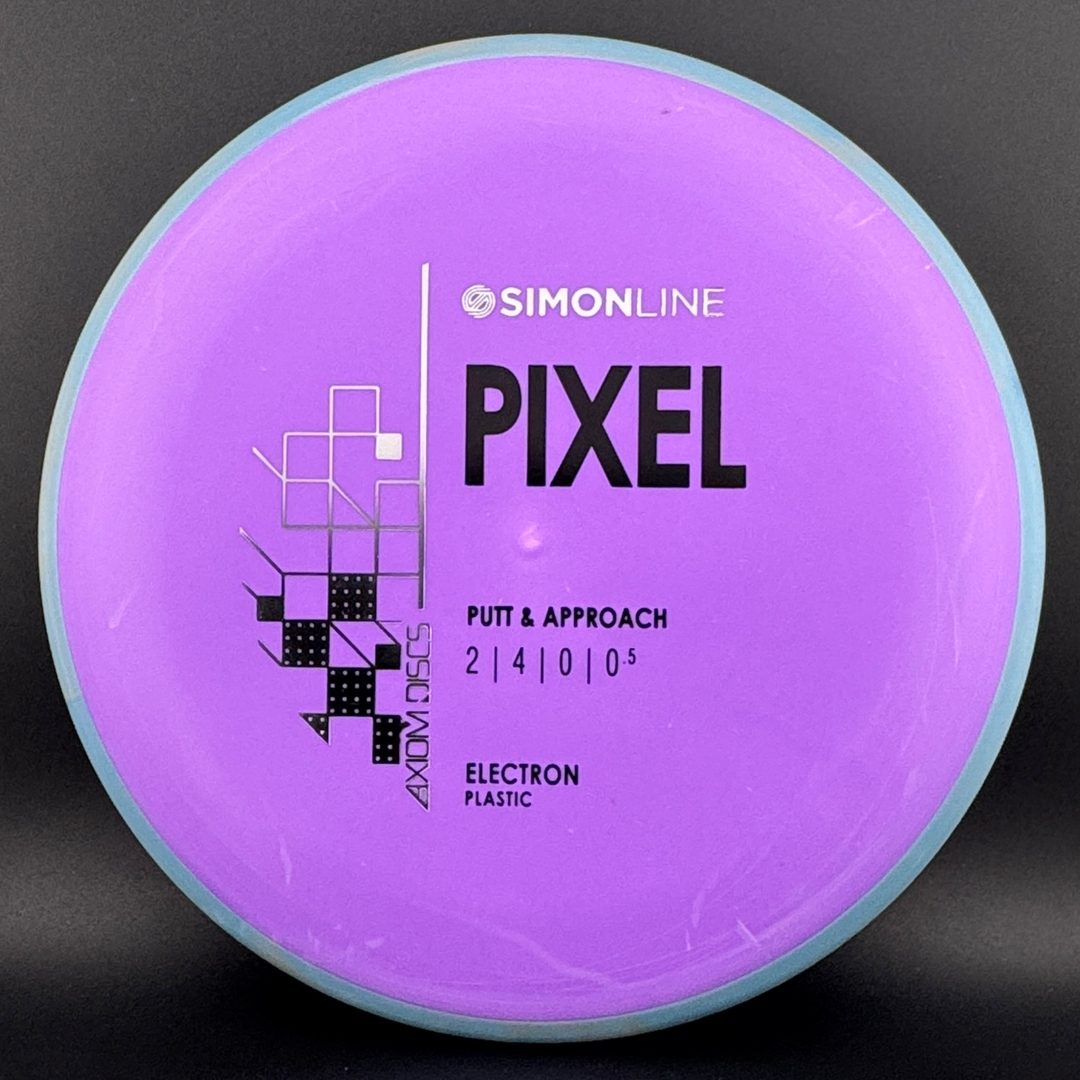 Medium Electron Pixel - Simon Line Disc Golf Putter