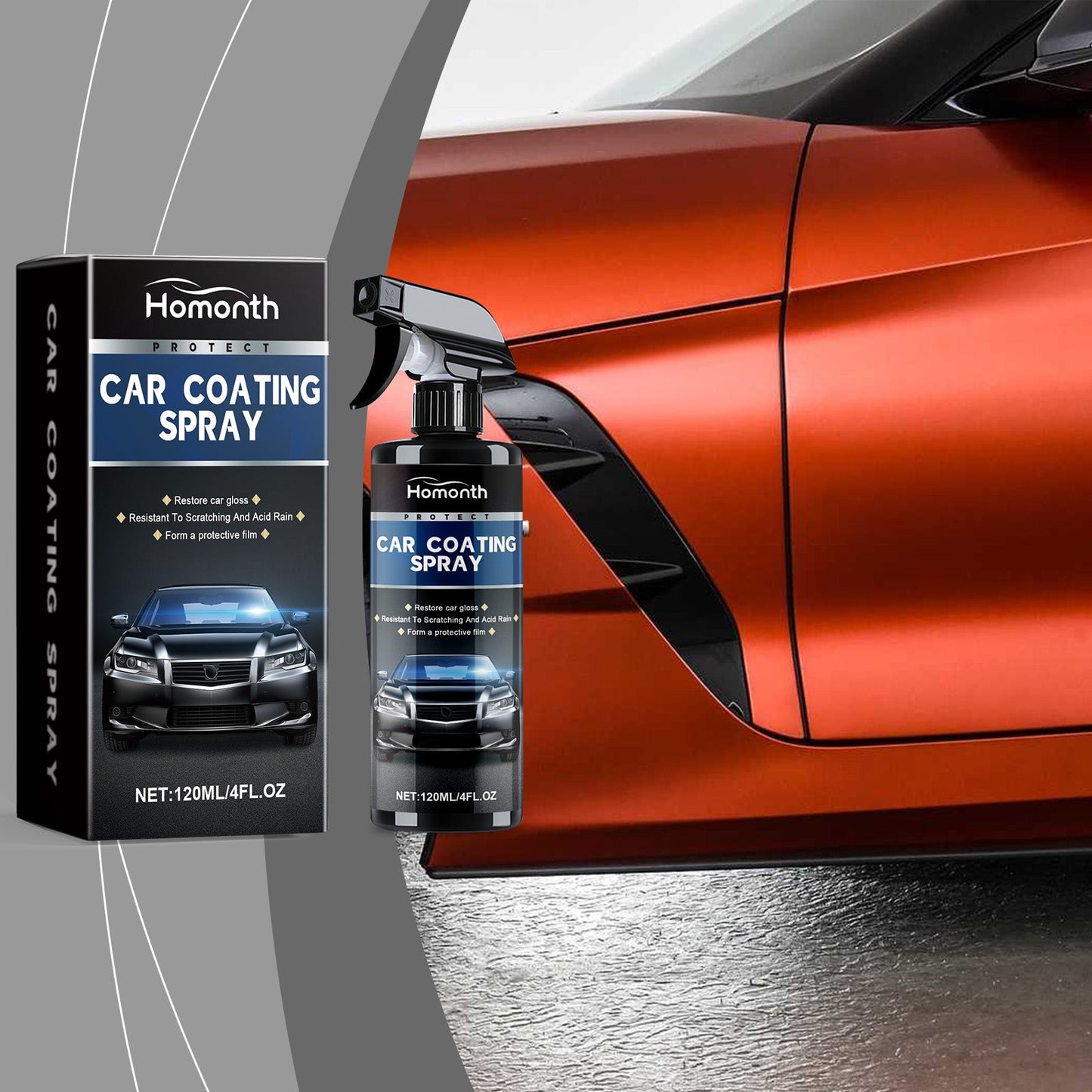 Premium Automotive Ceramic Coating Spray for Finish Maintenance