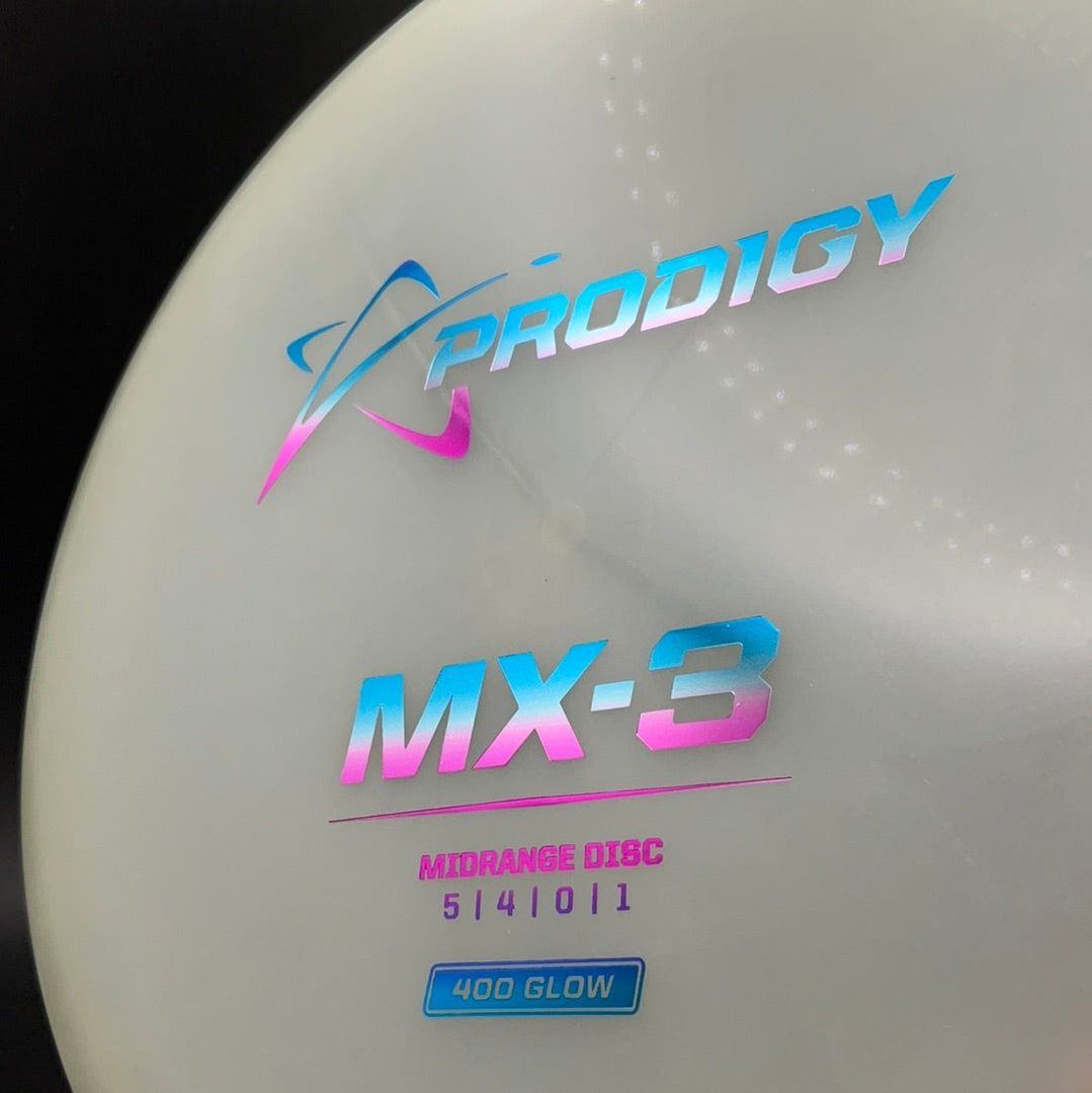 MX-3 (400 Glow) - First Run Disc Golf Midrange