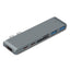 7-in-1 Dual Type-C to HDMI Dock USB 3.0 Hub Converter - Korvel