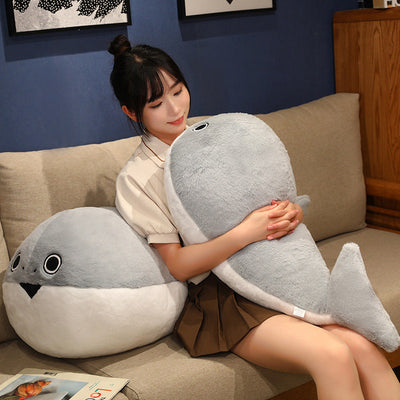 Plush Turtle Doll with Long Hair - Cute and Cuddly