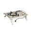 Camping Gas Stove Foldable IGT Gas Stove 4000W Stainless Steel Camping Table Stove Portable Outdoor Picnic Desktop Furnace - Korvel