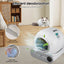 Caja de arena automática inteligente para gatos con control WiFi