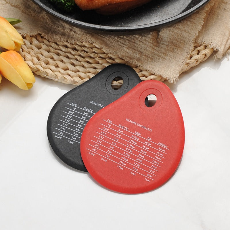 Silicone integrated scraper with baking comparison table handheld cake scraper baking tool - Korvel