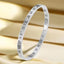 Bracelet en acier titane élégant pour femmes