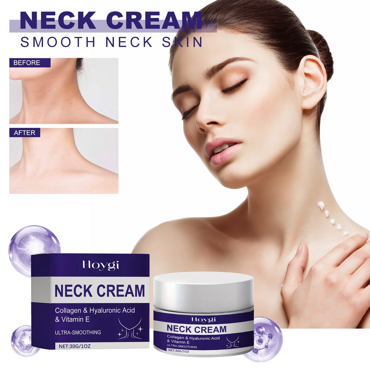 Crema para el Cuello para Firmar e Hidratación Profunda