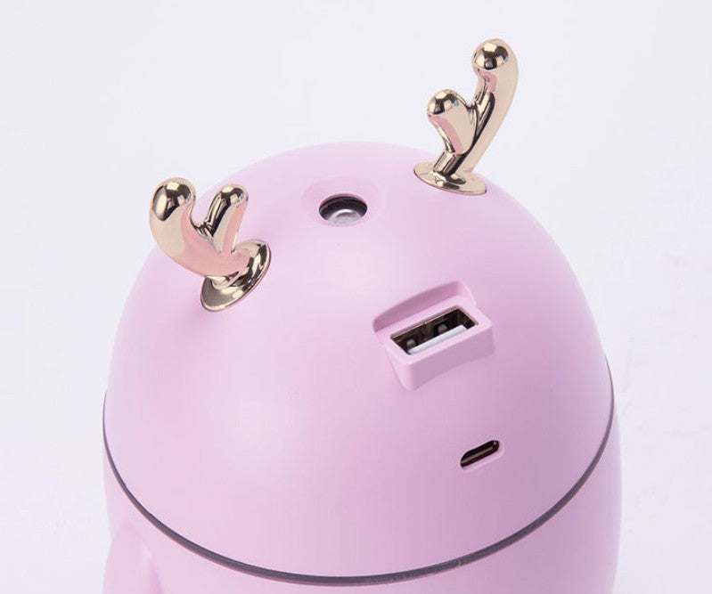 Ultrasonic Air Humidifier Aroma Essential Oil Diffuser for Car Mist Maker USB Diffusers Air Fresher Mini Air Humidifier for Home - Korvel