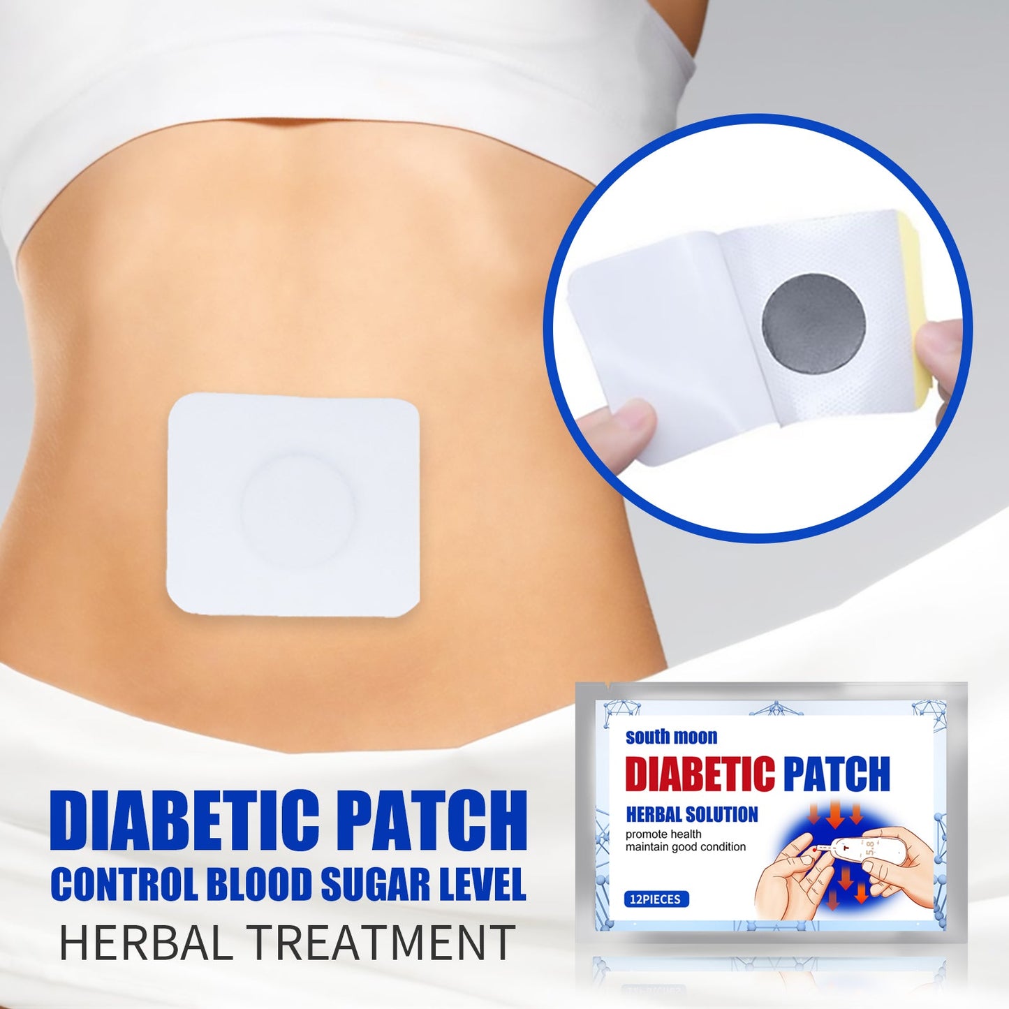 Parche Navel Tangshu para Cuidado Personal de la Salud