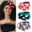 Fashionable design side three-dimensional flower handmade fabric headband headband - Korvel