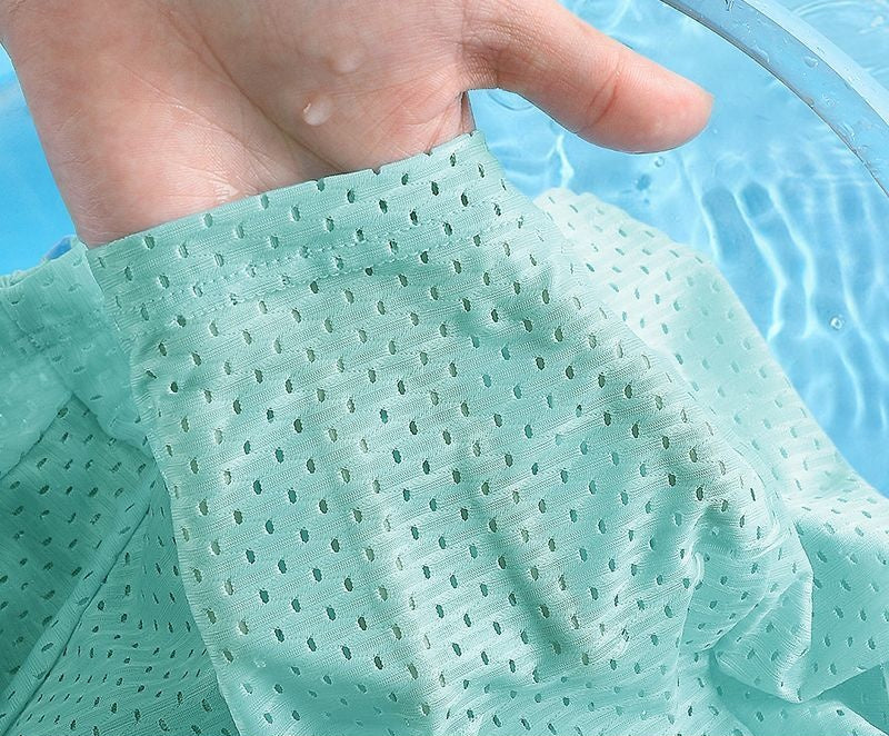 Premium Cool Knitted Fabric Mesh Boxer Shorts for Men