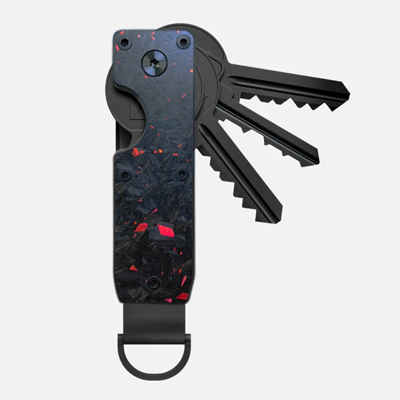 Keychain metal keychain aluminum alloy key storage keyclip - Korvel