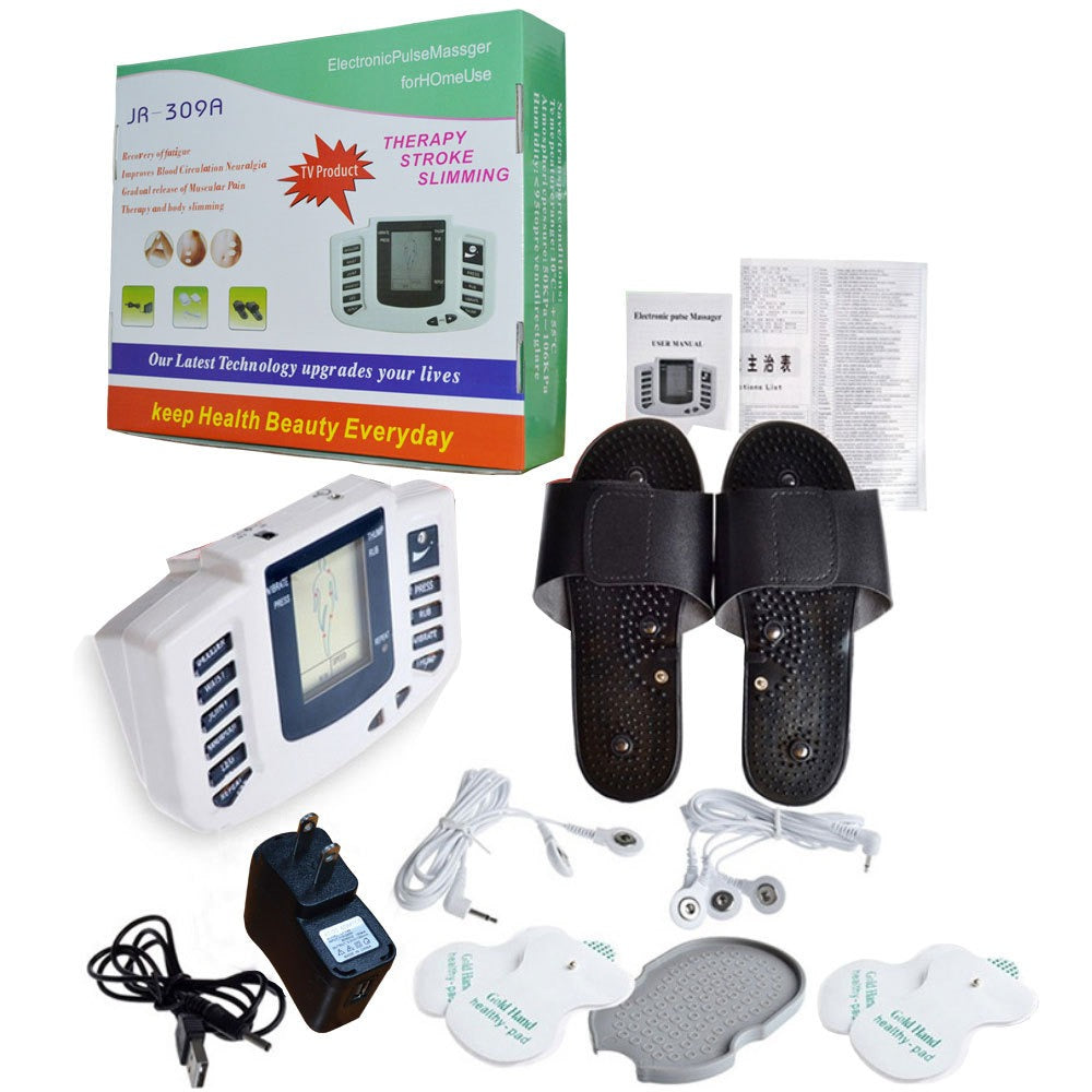 Digital Meridian Massager with Foot Therapy Shoes