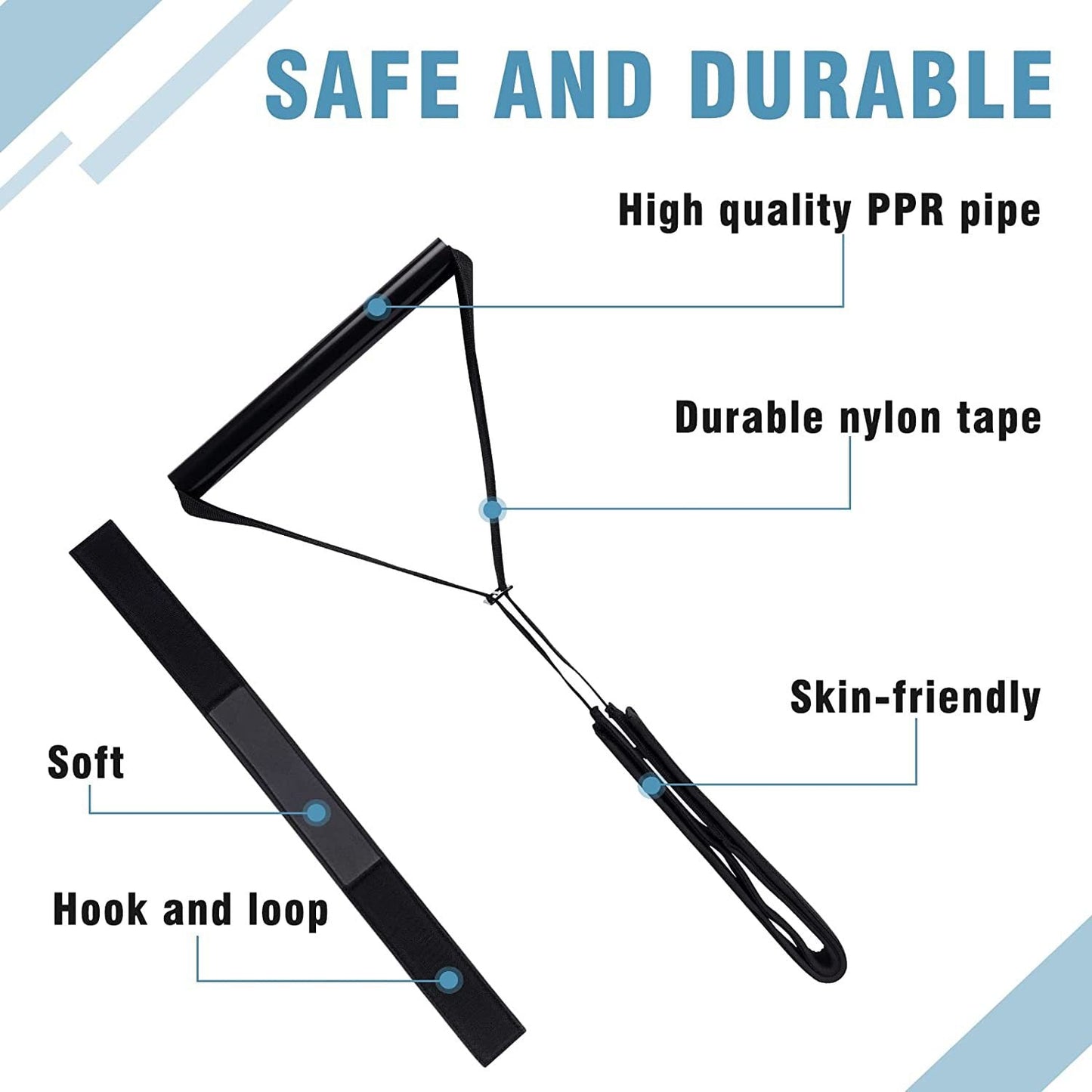 Y-Shaped Neck Traction Belt for Comfortable Support