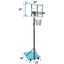 Portable Basketball Goal System with Stable Base and Wheels use for Indoor Outdoor teenagers youth height adjustable - Korvel