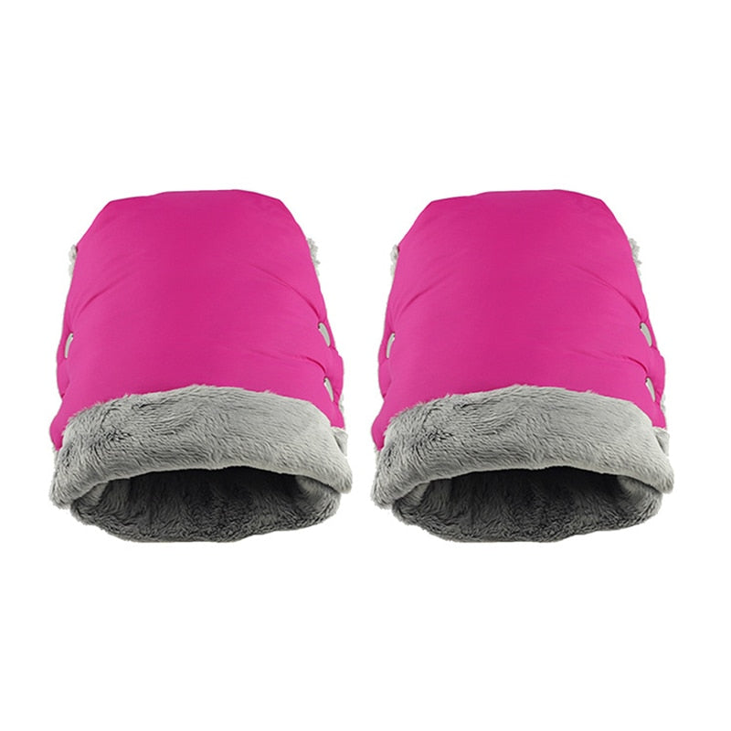 Baby Stroller Gloves Winter Pram Hand Muff Waterproof Pram Accessory Mitten Baby Buggy Clutch Cart Thick Gloves - Korvel