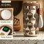 LED temperature display insulated cup 316 stainless steel cup intelligent coffee insulated bottle 410ml vacuum bottle coffee cup - Korvel