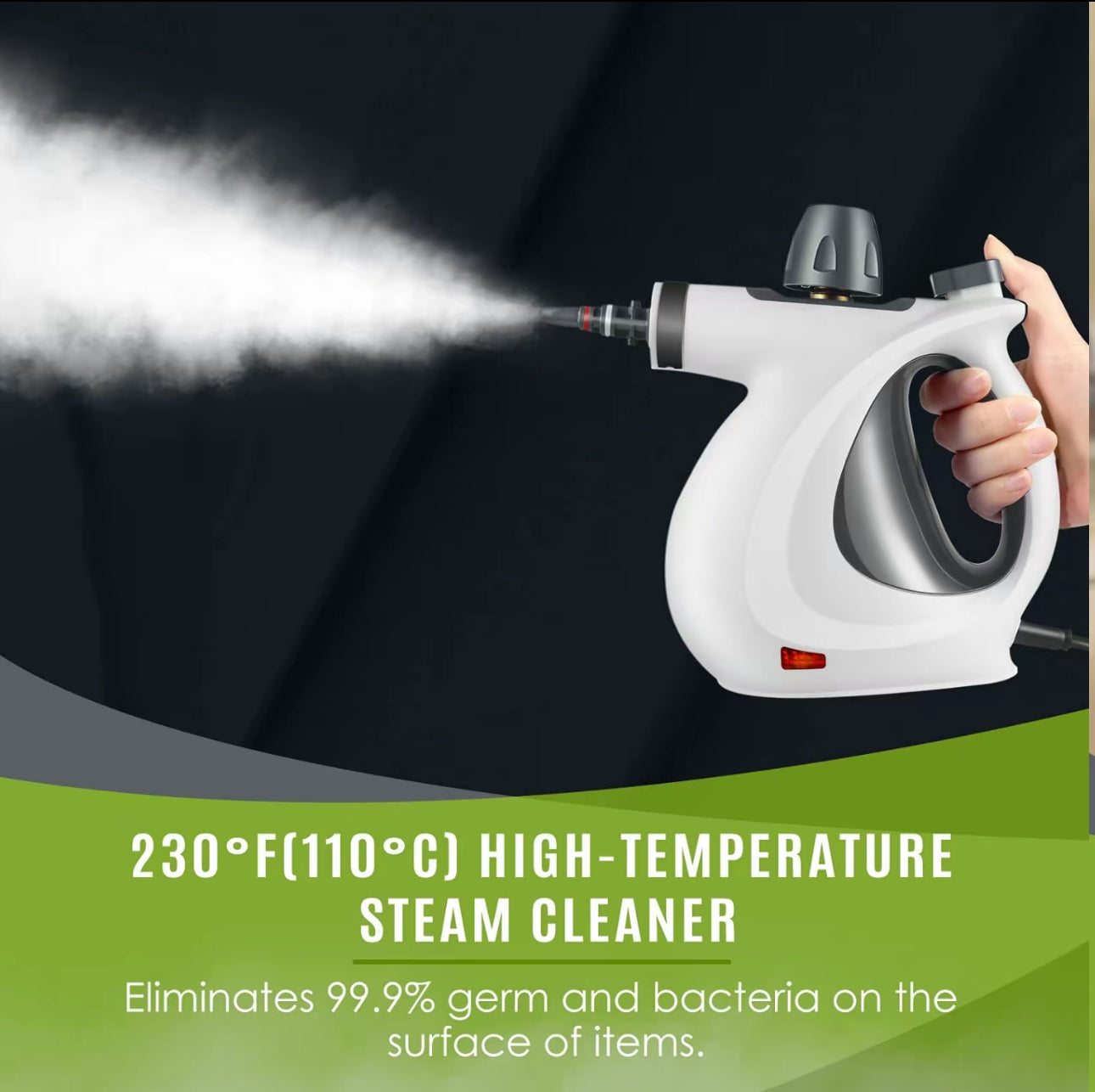 SteamPure Handheld Cleaner - Korvel