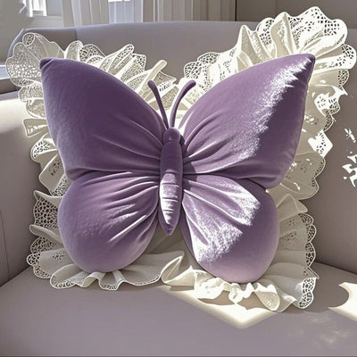 Butterfly Princess Bow Pillow - Elegant Home Decor