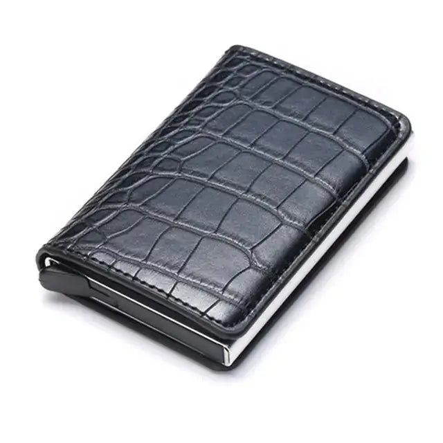 Porte-cartes en cuir pour homme premium avec protection RFID
