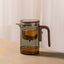 Elegant Heat-Resistant Glass Tea Set with Magnetic Suction